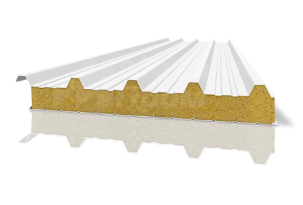 Кровельная сэндвич-панель 150 мм с минеральной ватой
